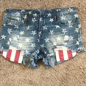 American Flag Shorts